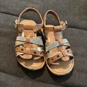 Stylish Tan Kids Sandals
